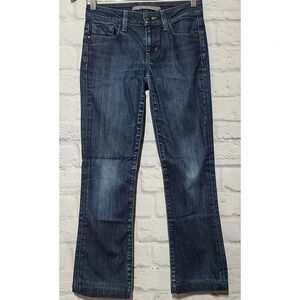 Joe's Jeans The Honey Booty Fit Denim Womens 24 Blue Marissa Wash Fading Bootcut